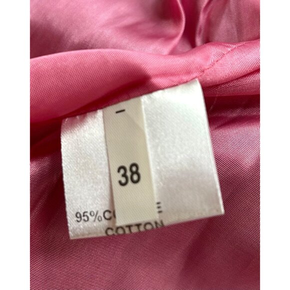 CARLO PIK Women's Black Tailored Punk Statement Jacket Milan Street Style Sz 6 - Picture 5 of 13